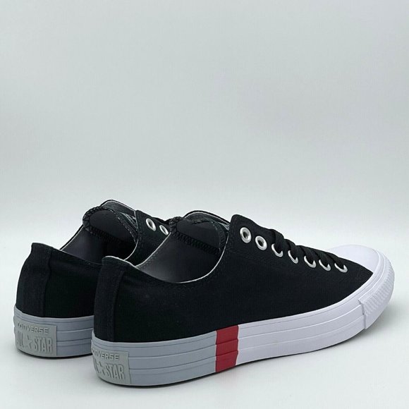 Converse Chuck Taylor All Star Ox Low Top Black Grey - Men's Shoes 159552C - Picture 5 of 5